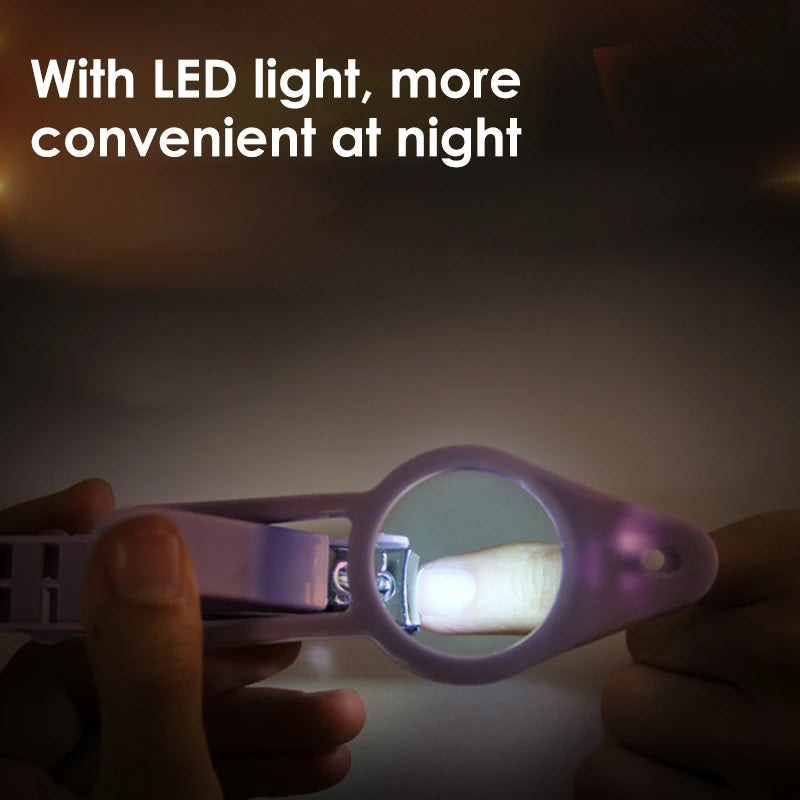 Coupe-Ongles Précision LED avec Loupe intégrée