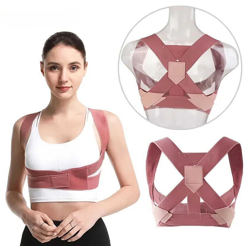 Correcteur de Posture Dos Femme & Homme – Maintien Dorsal et Épaules, Soutien du Haut du Dos
