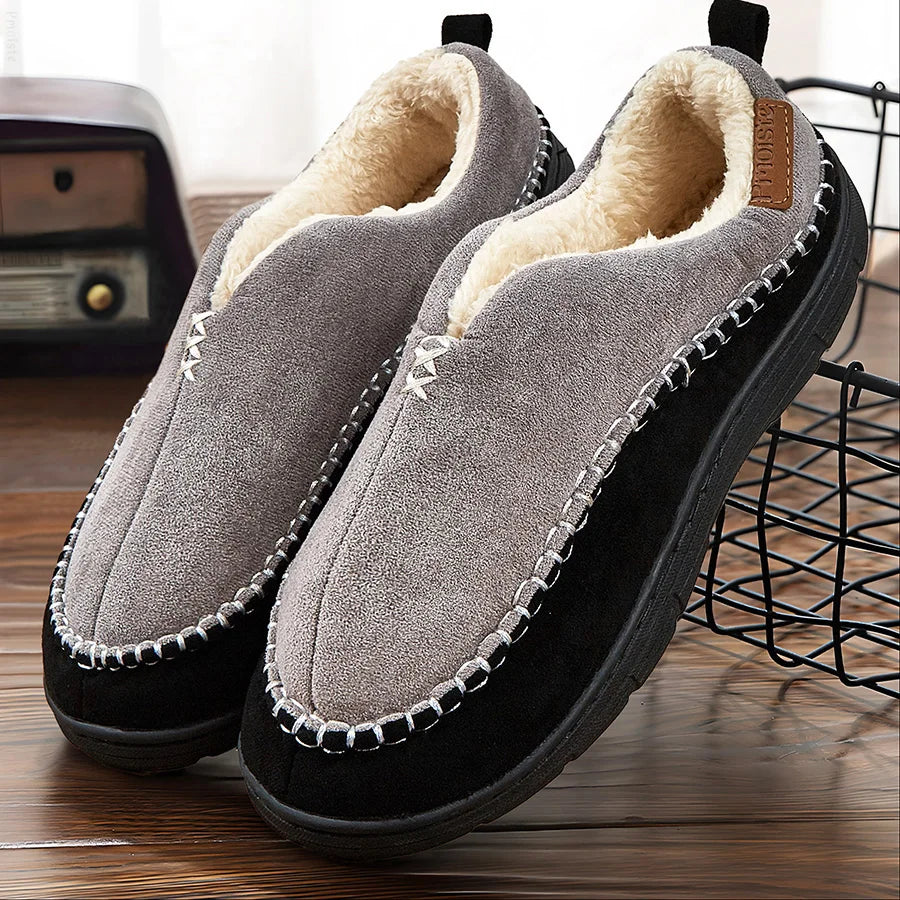 Chaussons Chauds Antidérapants - Intérieur & Extérieur