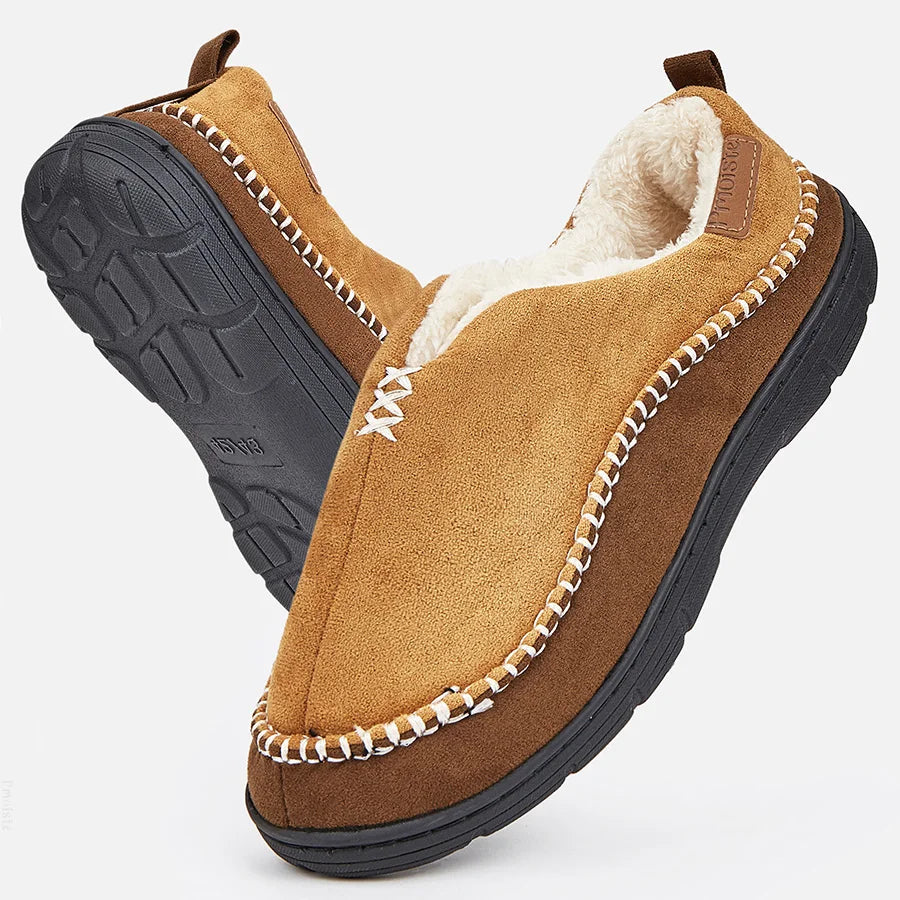 Chaussons Chauds Antidérapants - Intérieur & Extérieur