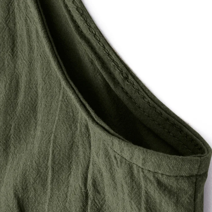 Salopette d'été légère en lin