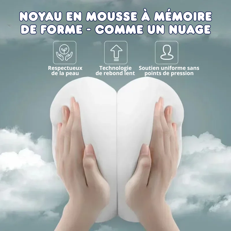 Coussin Lombaire à Mémoire – Soulage le Dos