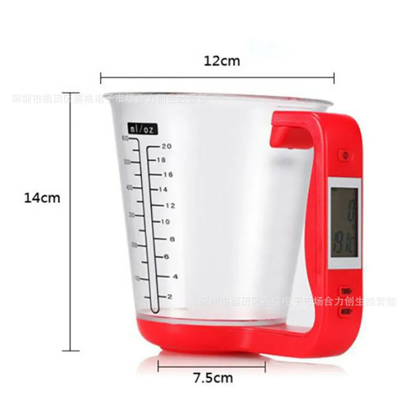 Tasse à Mesurer Intelligente - Pesage & Température