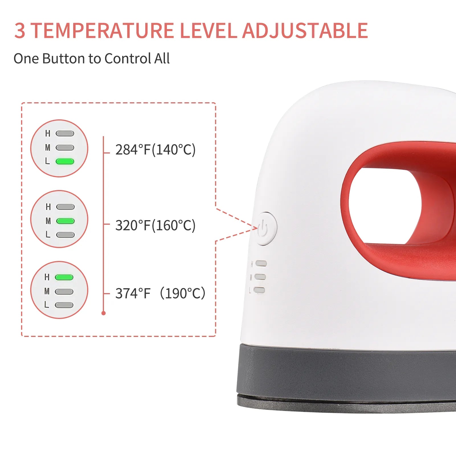 Mini presse Ă chaud en fer portable - Personnalisation et impression textile