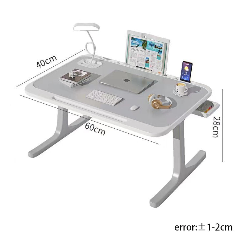 Bureau portable organisateur et multifonctionnel pour ordinateur portable