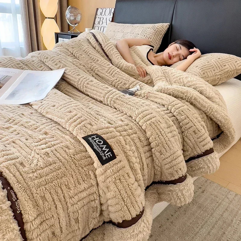 Plaid Molletonné Luxury Home Doux & Moelleux