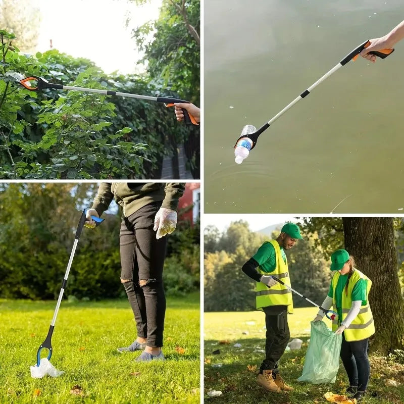 Pinza Recogedora de Objetos de 82 cm para Mayores – Giratoria 360°