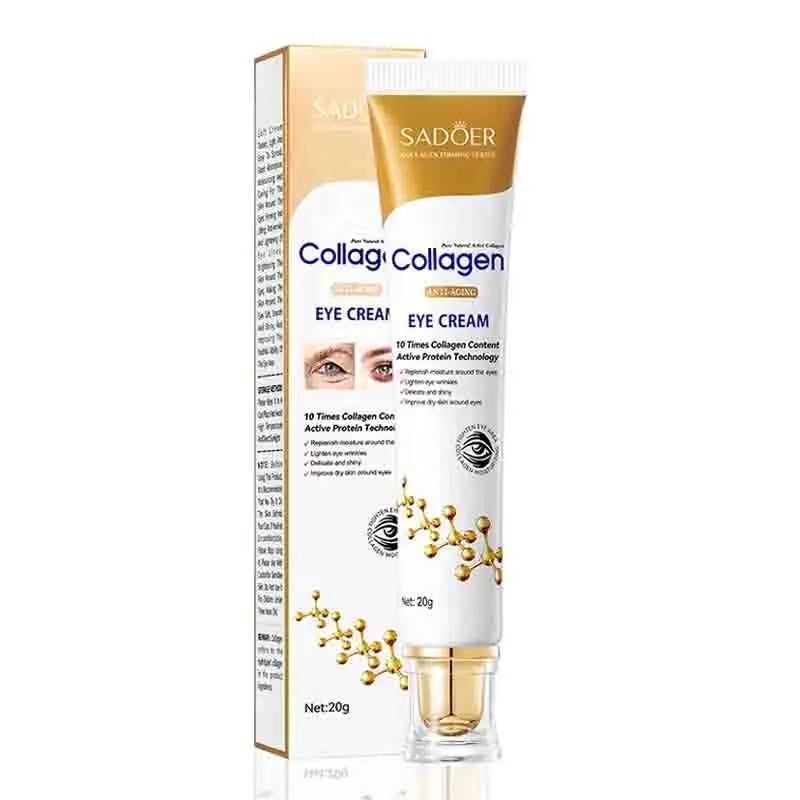 Crème pour les Yeux Anti-cernes au Collagène