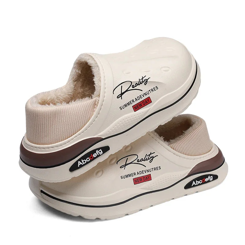 Chaussons imperméables doublure chaud - Modèle Mixte