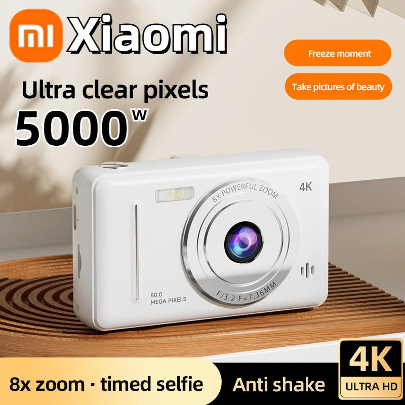 Mini Appareil Photo Touristique 4K - 50 MP