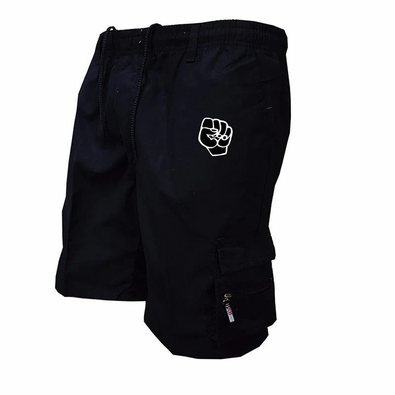 Short Cargo Homme en Coton – Bermuda Multi-Poches Style Militaire pour l’Été