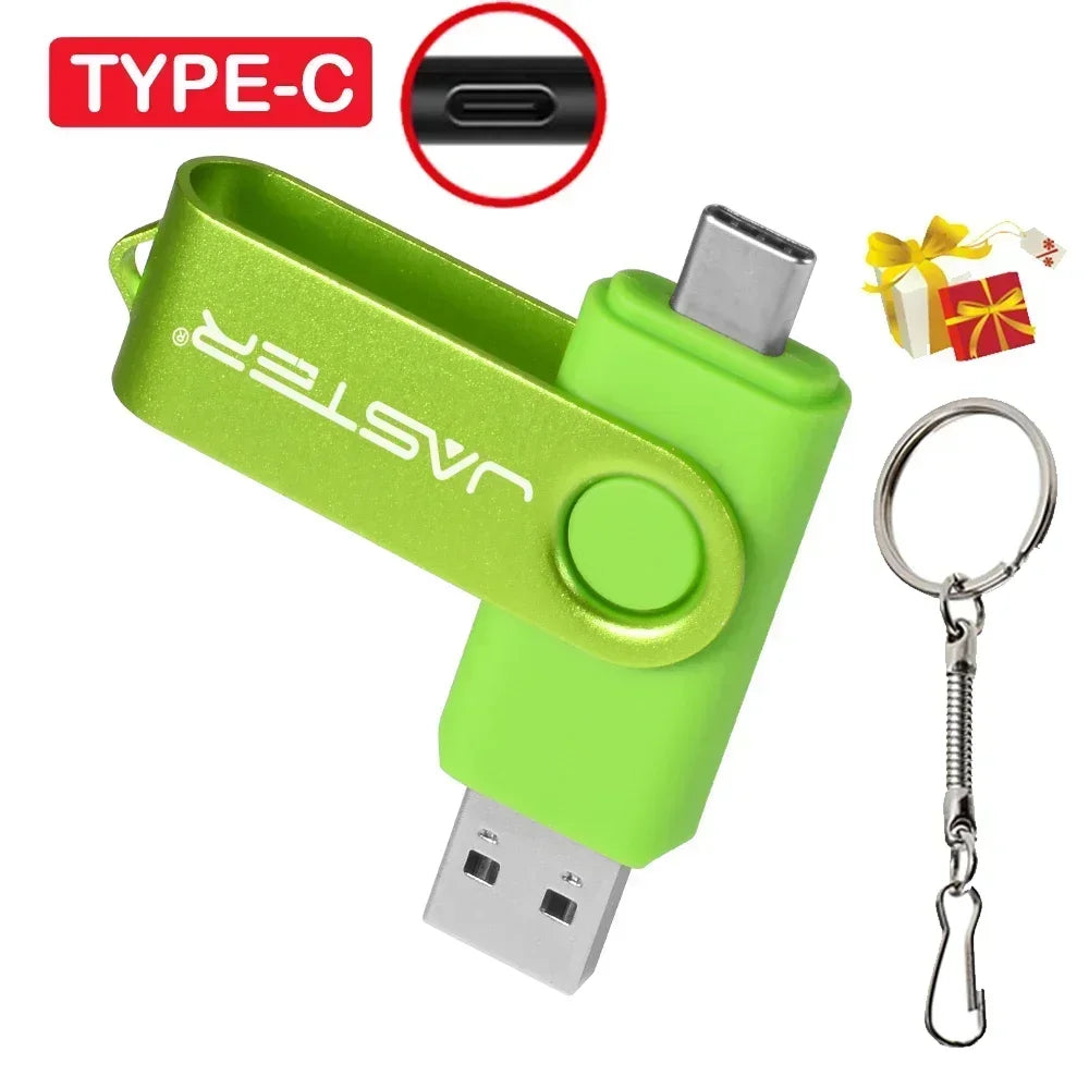 Clé USB 2 en 1 Type-C Grande Capacité
