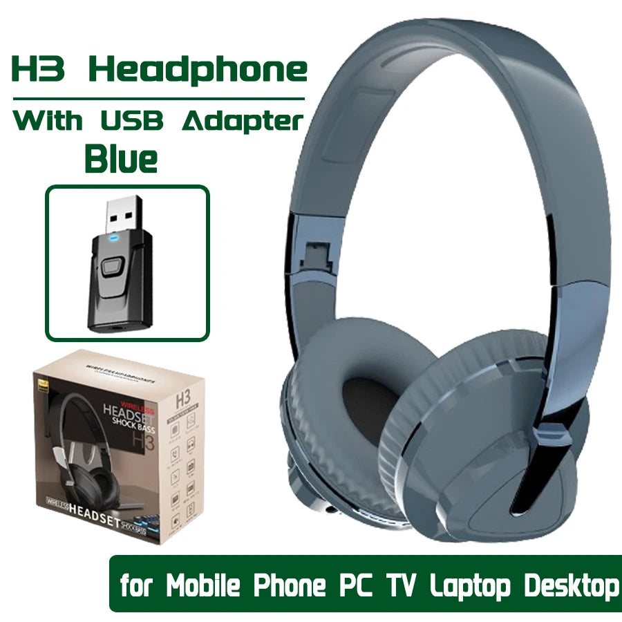 Casque Audio 3 Modes – Bluetooth, Filaire, Carte TF