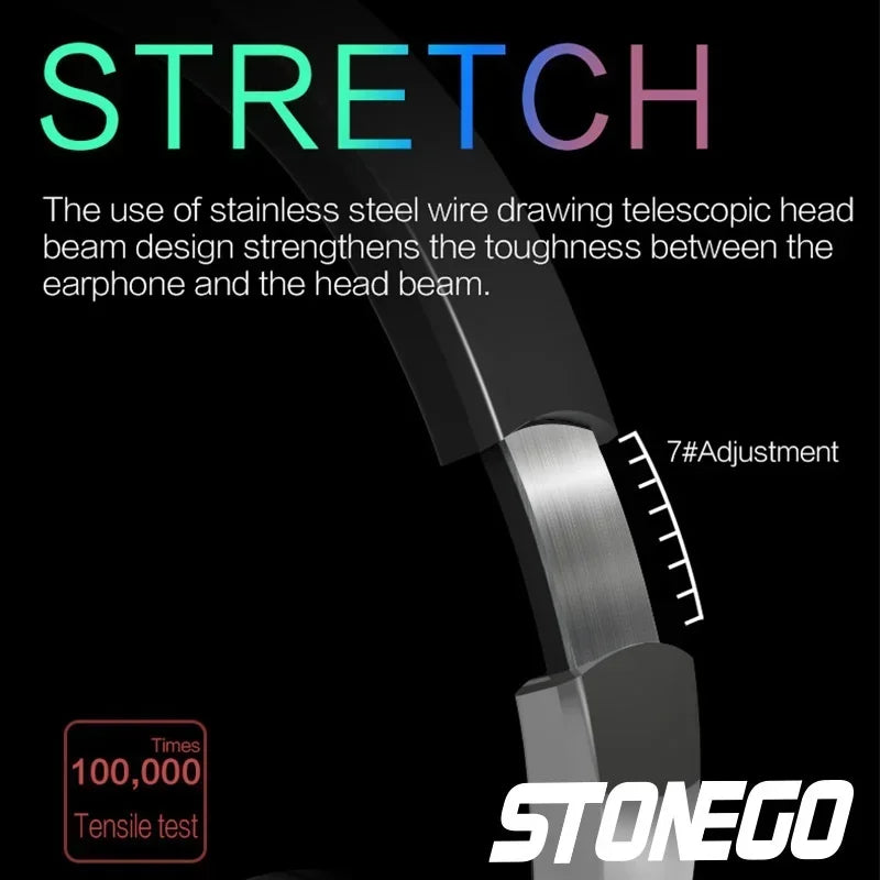 Casque Stéréo Sans Fil Bluetooth 5.1 - Easy Control