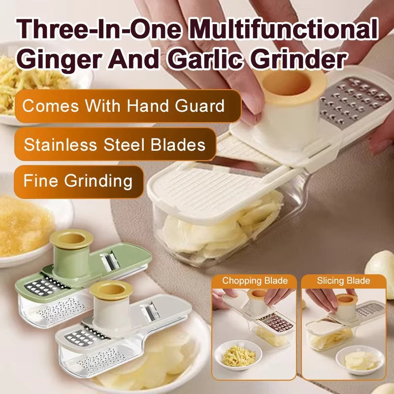 Mini Mandoline pour Légumes & Fruits 3 en 1