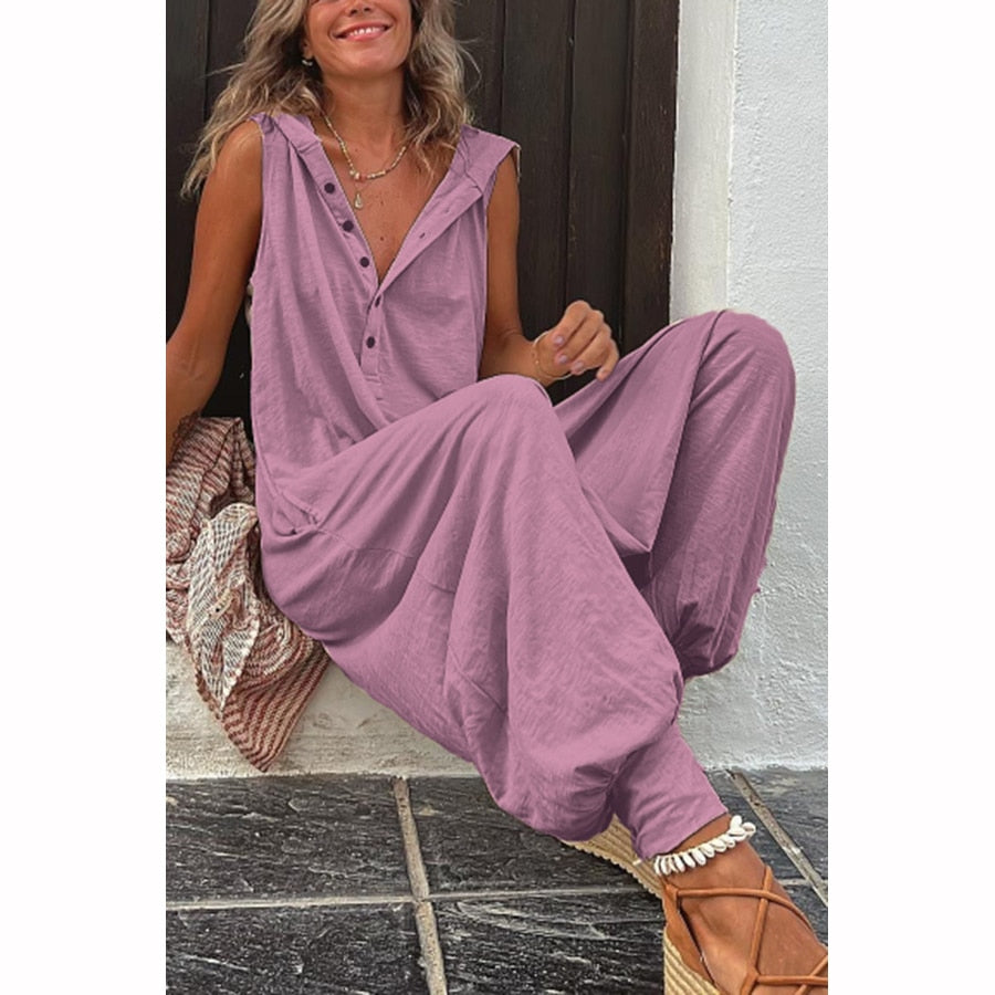 Combinaison BOHO pantalon sarouel ultra-légère - Collection 2023