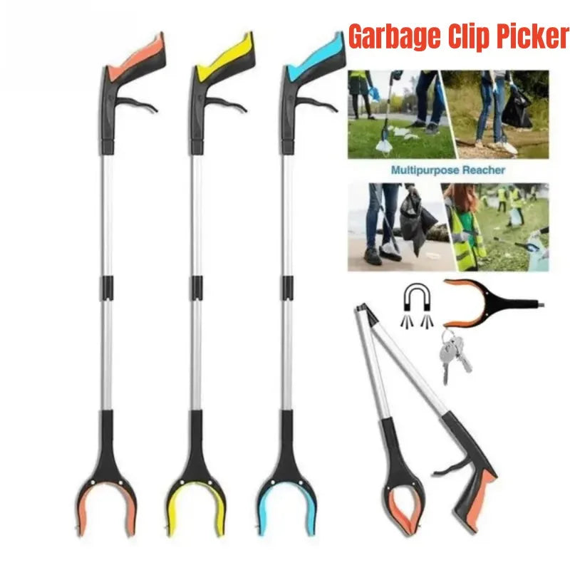 Pinza Recogedora de Objetos de 82 cm para Mayores – Giratoria 360°
