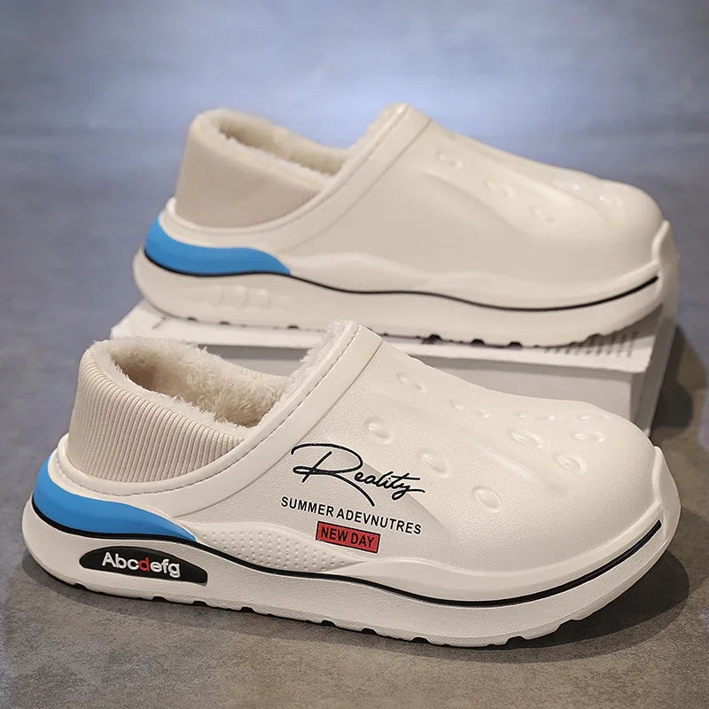 Chaussons imperméables doublure chaud - Modèle Mixte