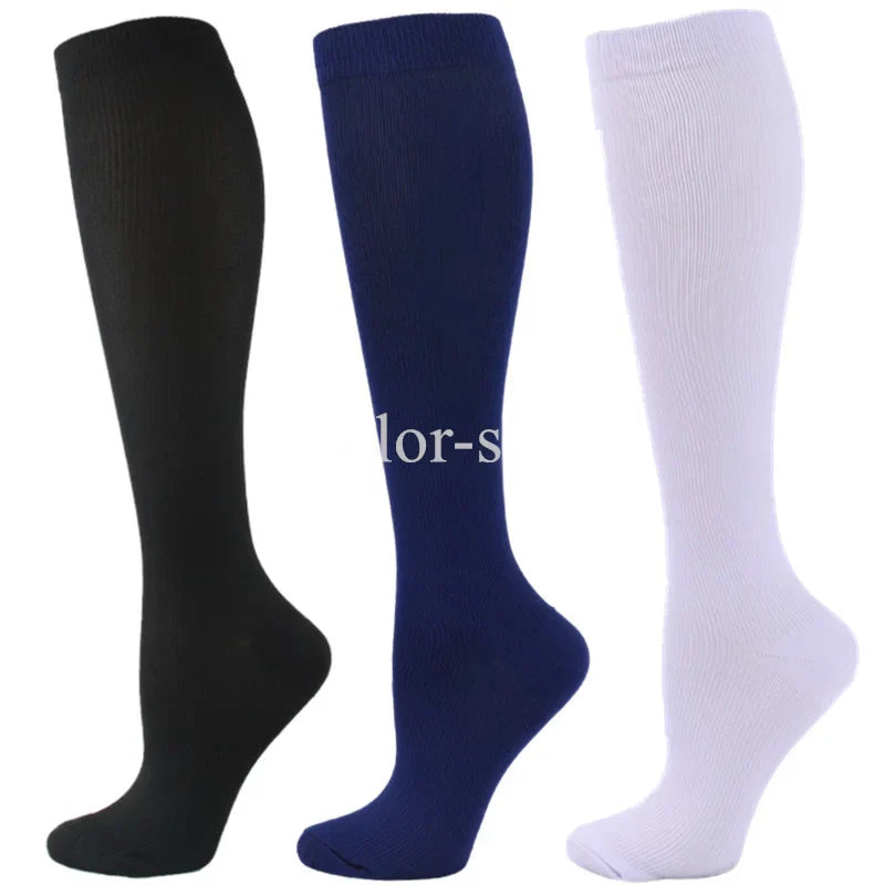 2 paires de Chaussettes de Compression – Circulation Améliorée + 1 paire OFFERTE