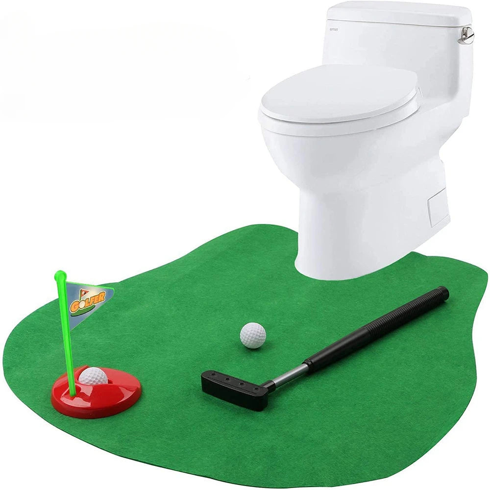 Jeu Mini Golf de toilettes