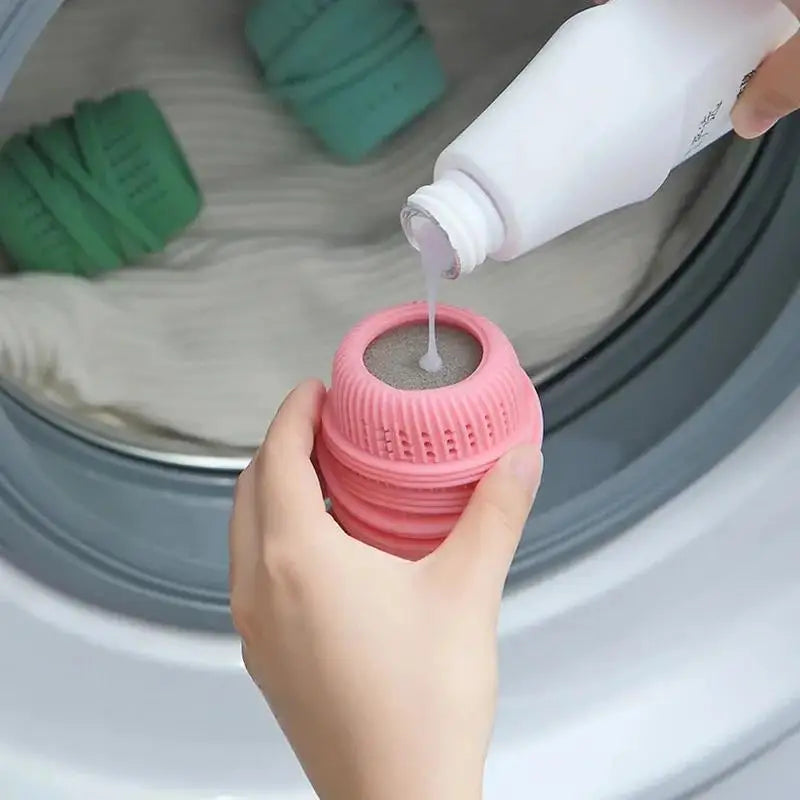 Boule à Linge Anti-froissement, Anti-Poils et Prolongation d'odeur