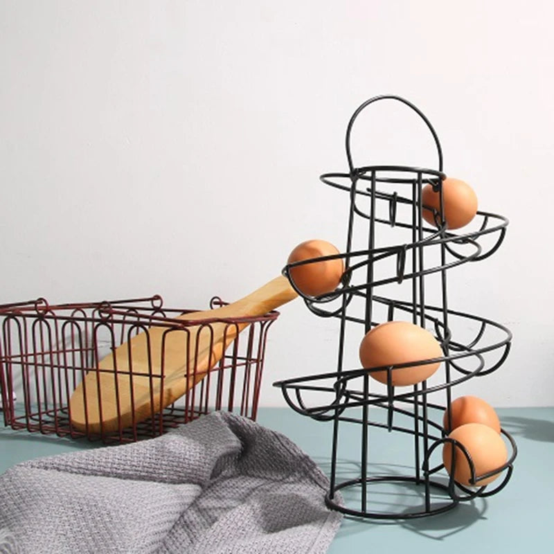 Support Distributeur pour Oeufs en Spirale