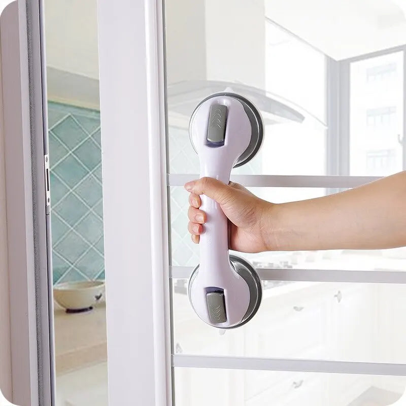 Barre d'appui à ventouse pour salle de bain - Livraison Offerte