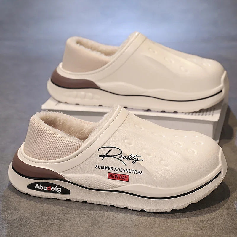 Chaussons imperméables doublure chaud - Modèle Mixte