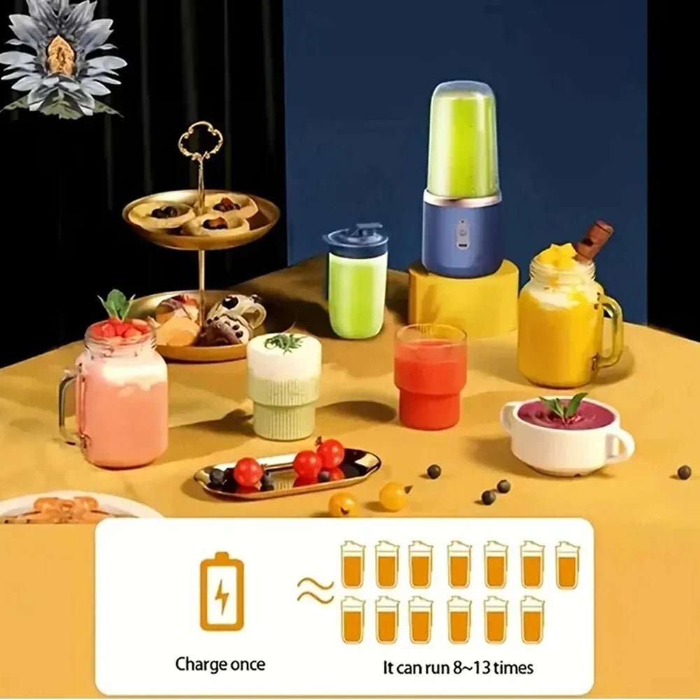 Blender Électrique Portable 2 en 1 - Pour Jus & Smoothies