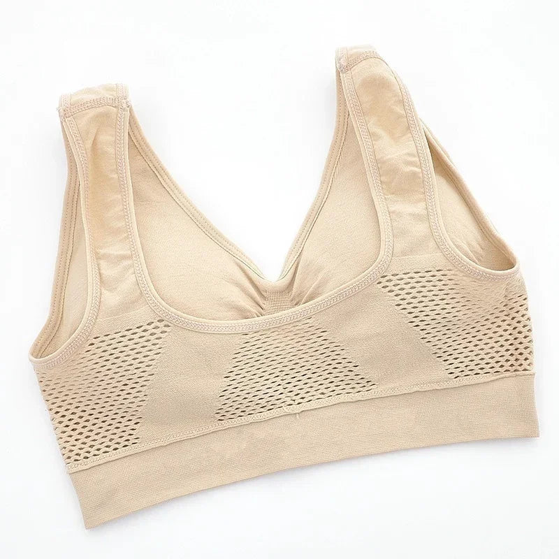Soutien-Gorge Sans Armatures - Dos Aéré & Élastique
