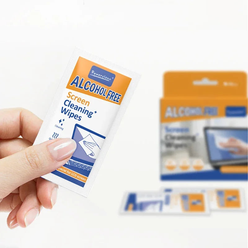 Lot de 40 Lingettes pour Nettoyade d'Écrans - Ordinateur, Tablette, Télévision...