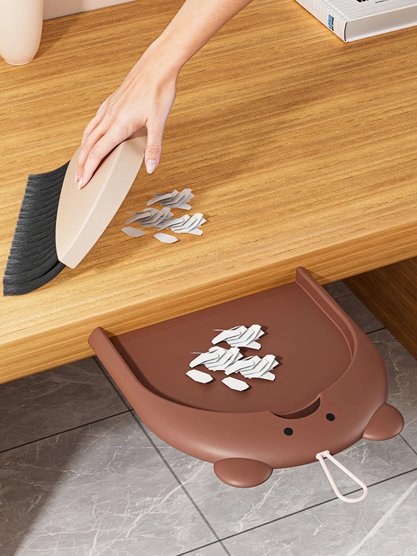 Teddy Brush - Lot de 2 mini pelles et balais