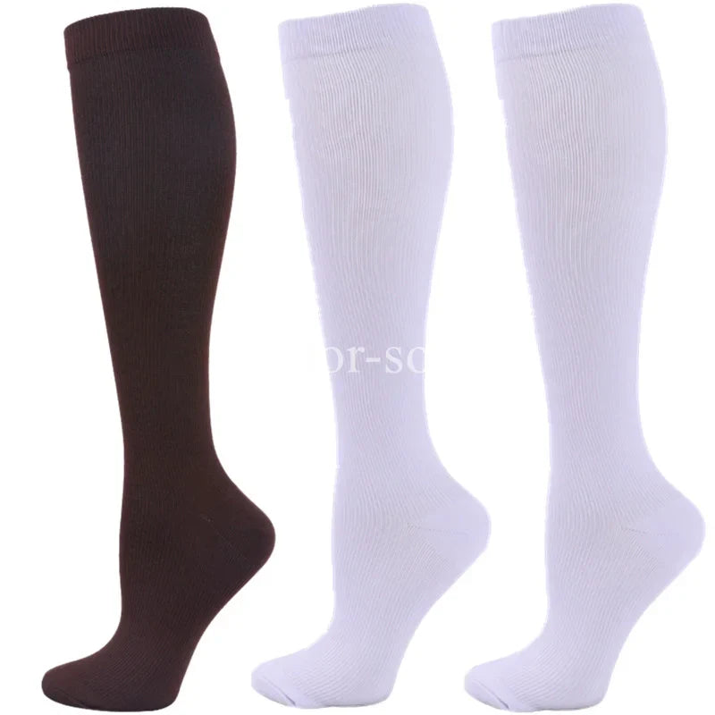 2 paires de Chaussettes de Compression – Circulation Améliorée + 1 paire OFFERTE