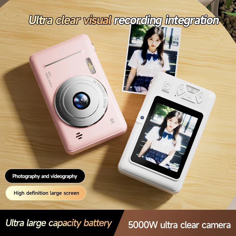Mini Appareil Photo Touristique 4K - 50 MP