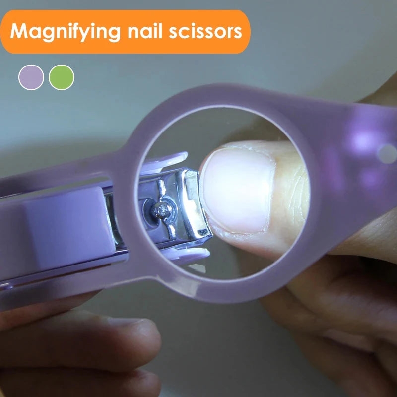 Coupe-Ongles Précision LED avec Loupe intégrée