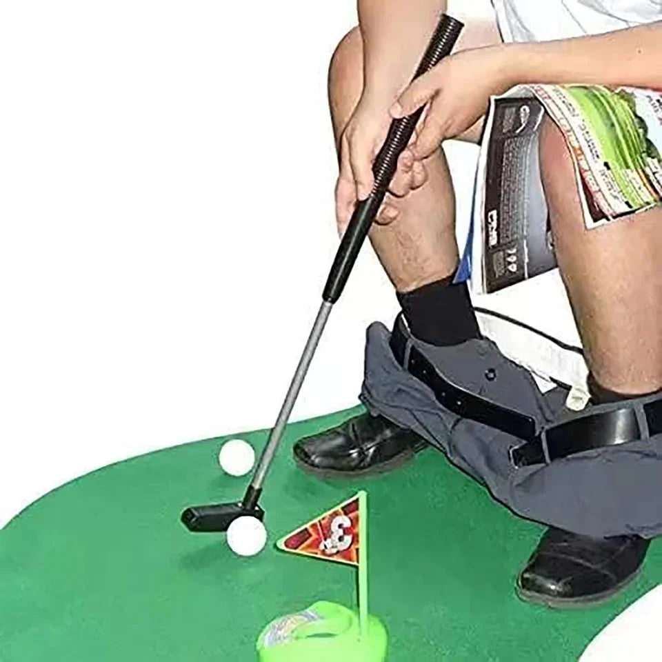Jeu Mini Golf de toilettes