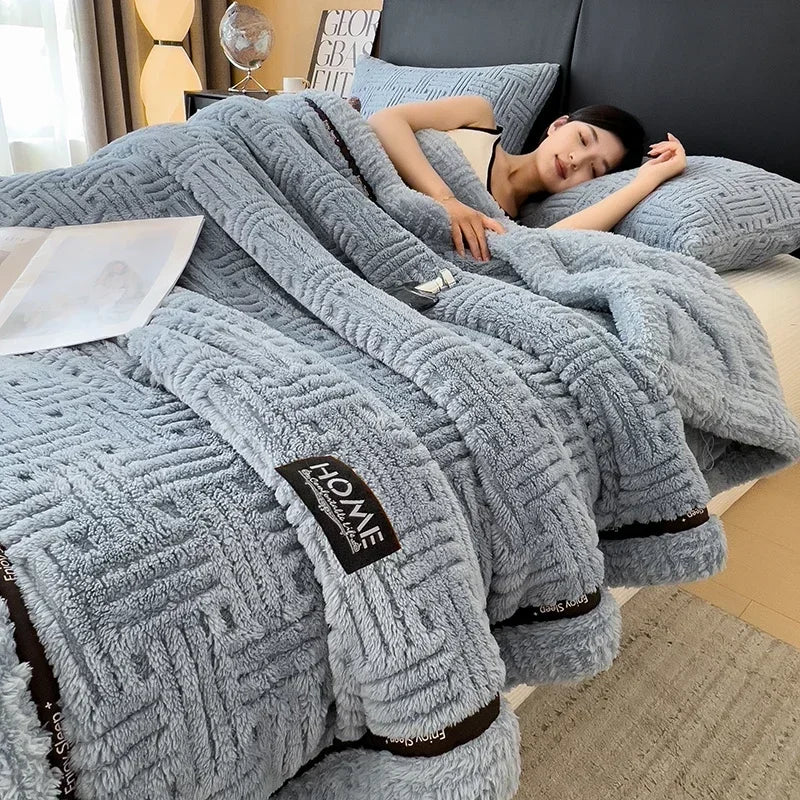 Plaid Molletonné Luxury Home Doux & Moelleux