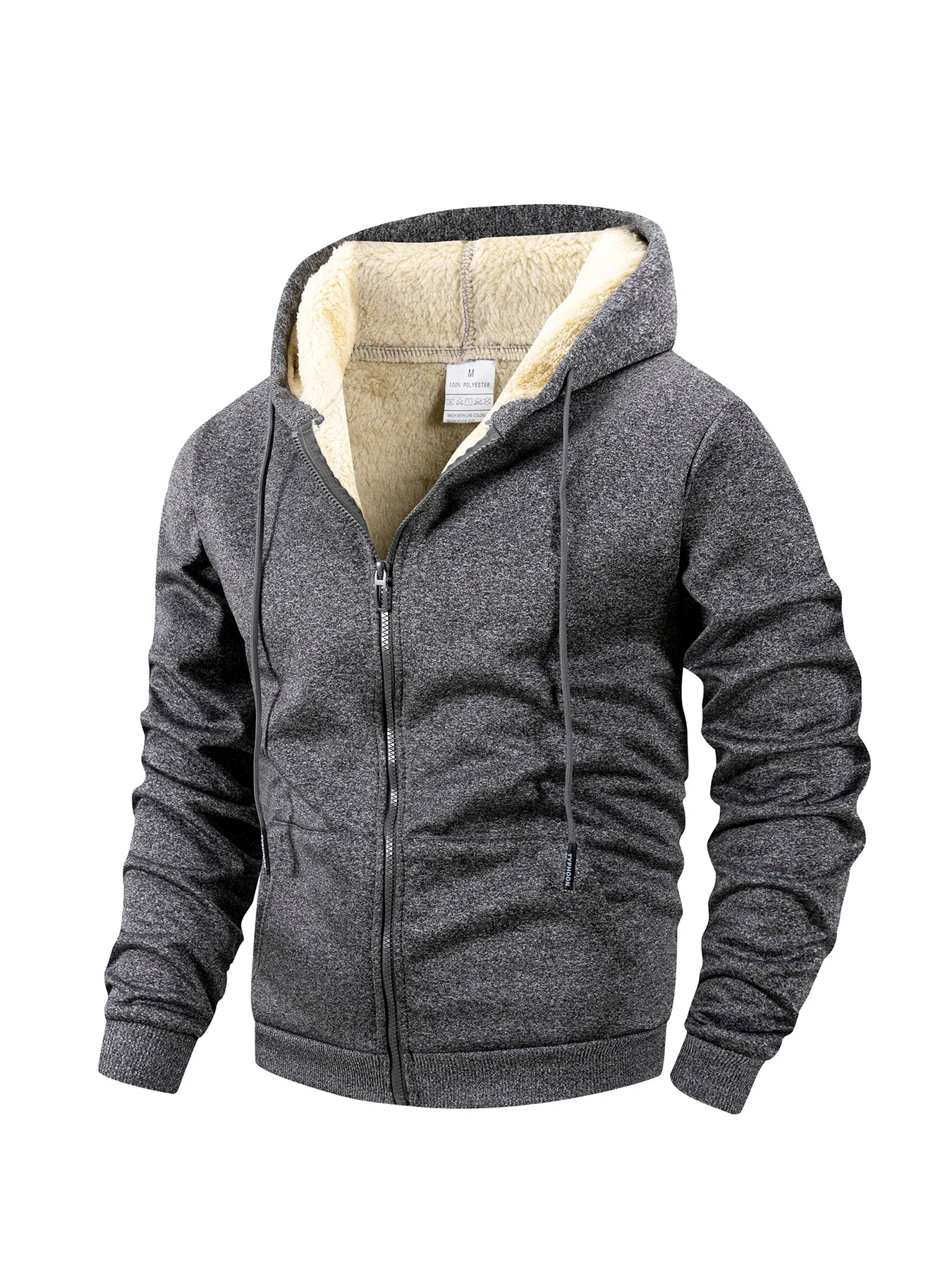 Gilet Sweat à Capuche Doublure Polaire - Homme