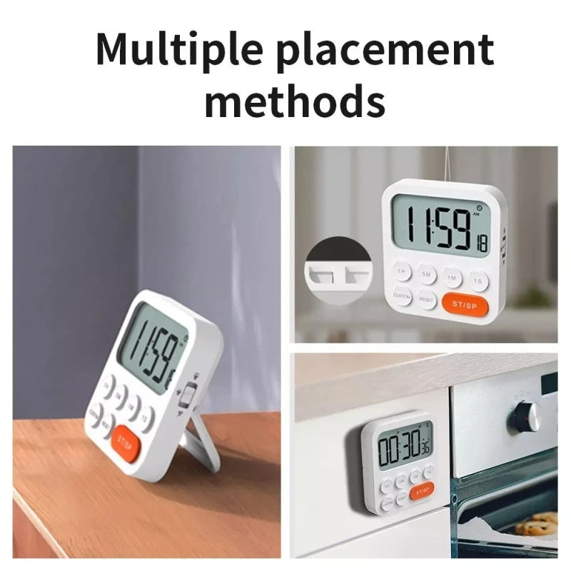 Minuteur de cuisine multifonctionnel