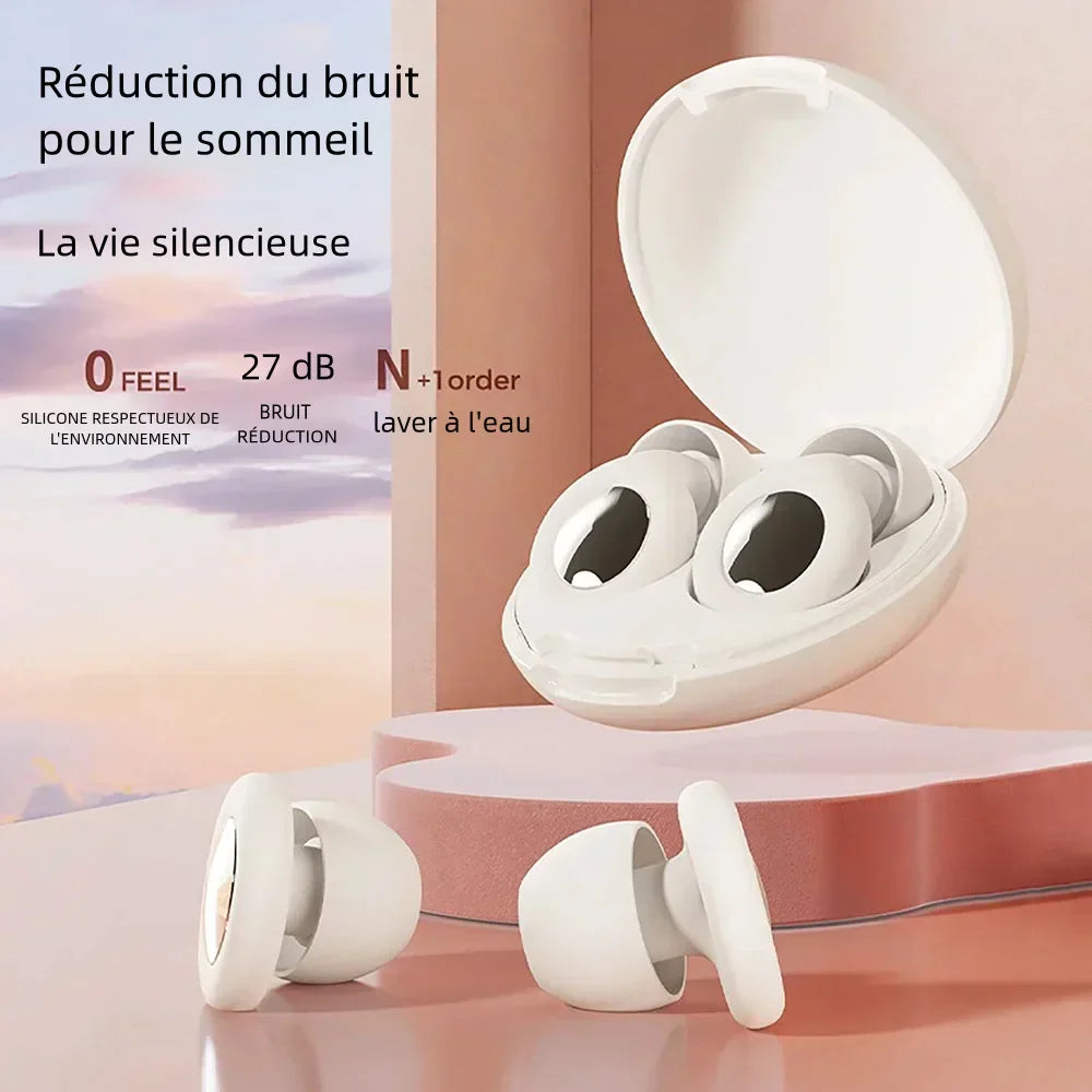 Reusable Noise-Cancelling Earplugs - Snoring & Concentration