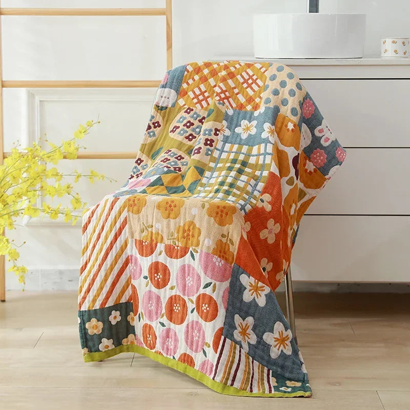 Serviette Gaze Coton Douce 80x160cm Style Bohème