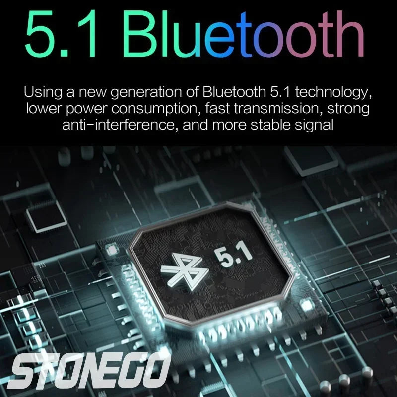 Casque Stéréo Sans Fil Bluetooth 5.1 - Easy Control