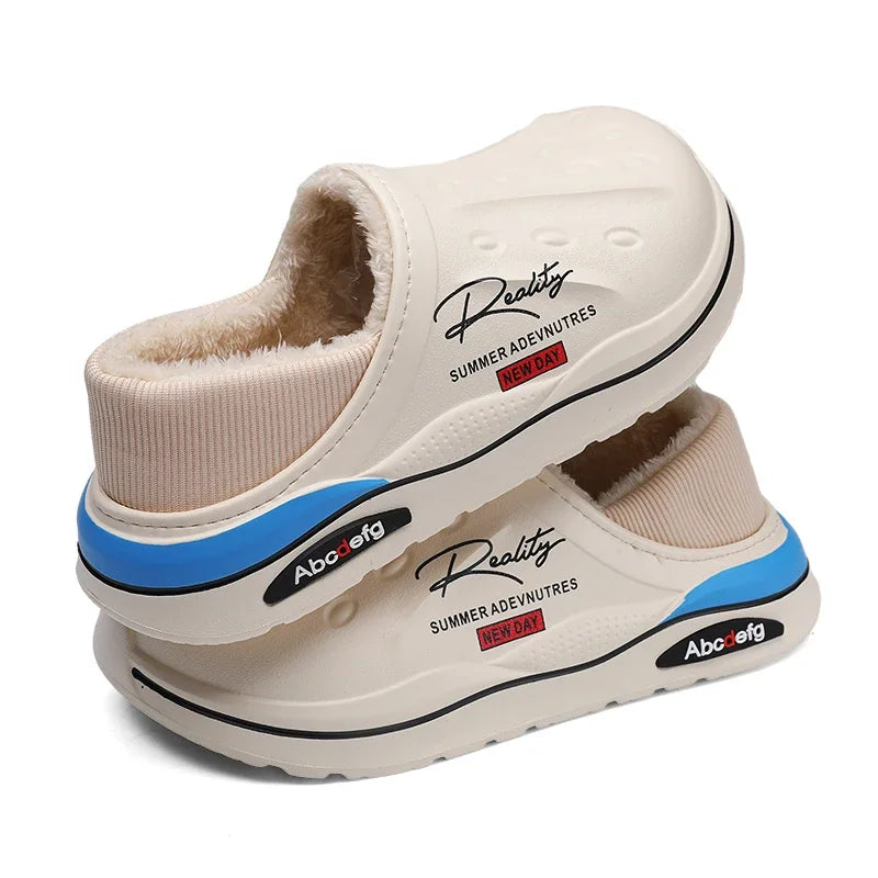 Chaussons imperméables doublure chaud - Modèle Mixte