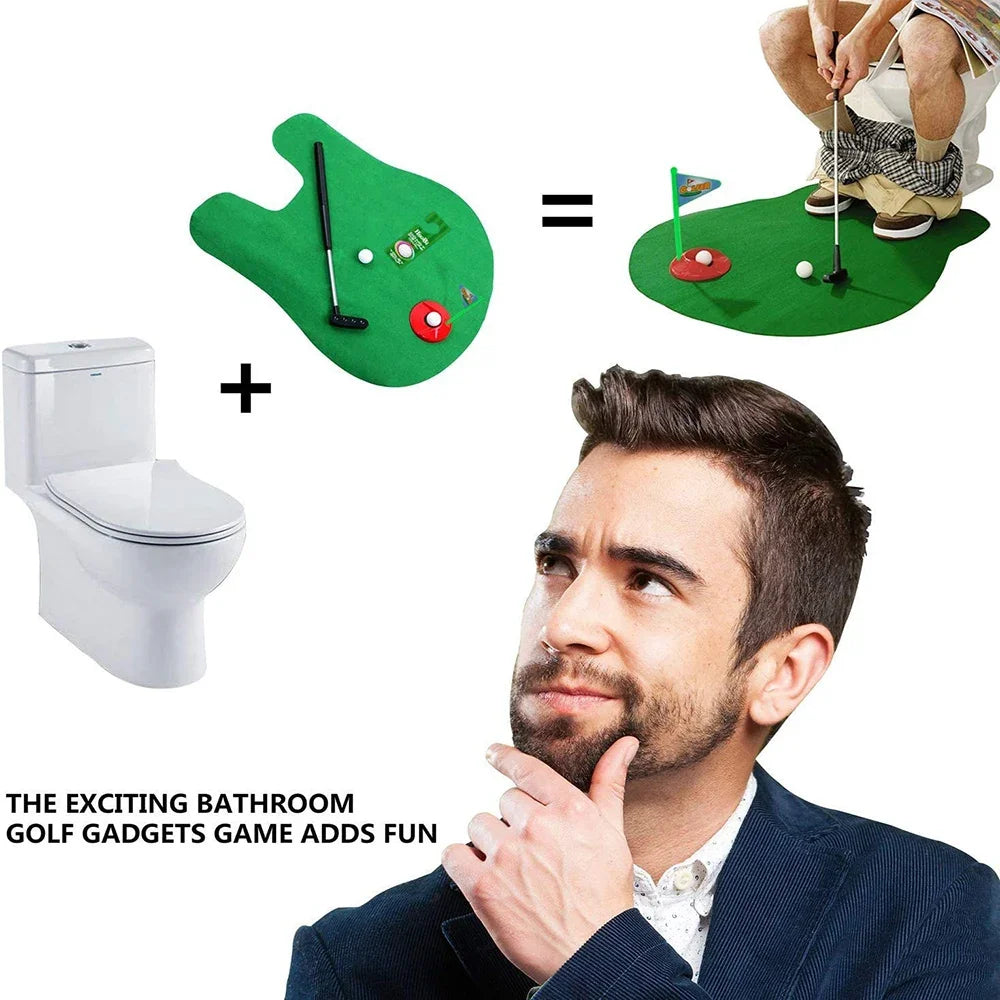 Jeu Mini Golf de toilettes