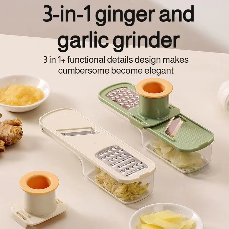 Mini Mandoline pour Légumes & Fruits 3 en 1