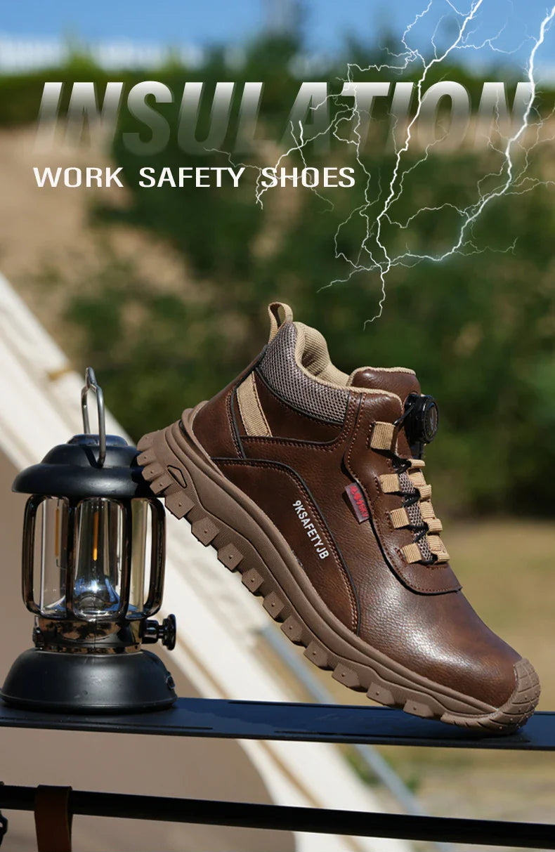 Bottes de sécurité Parker imperméables et à lacets Homme