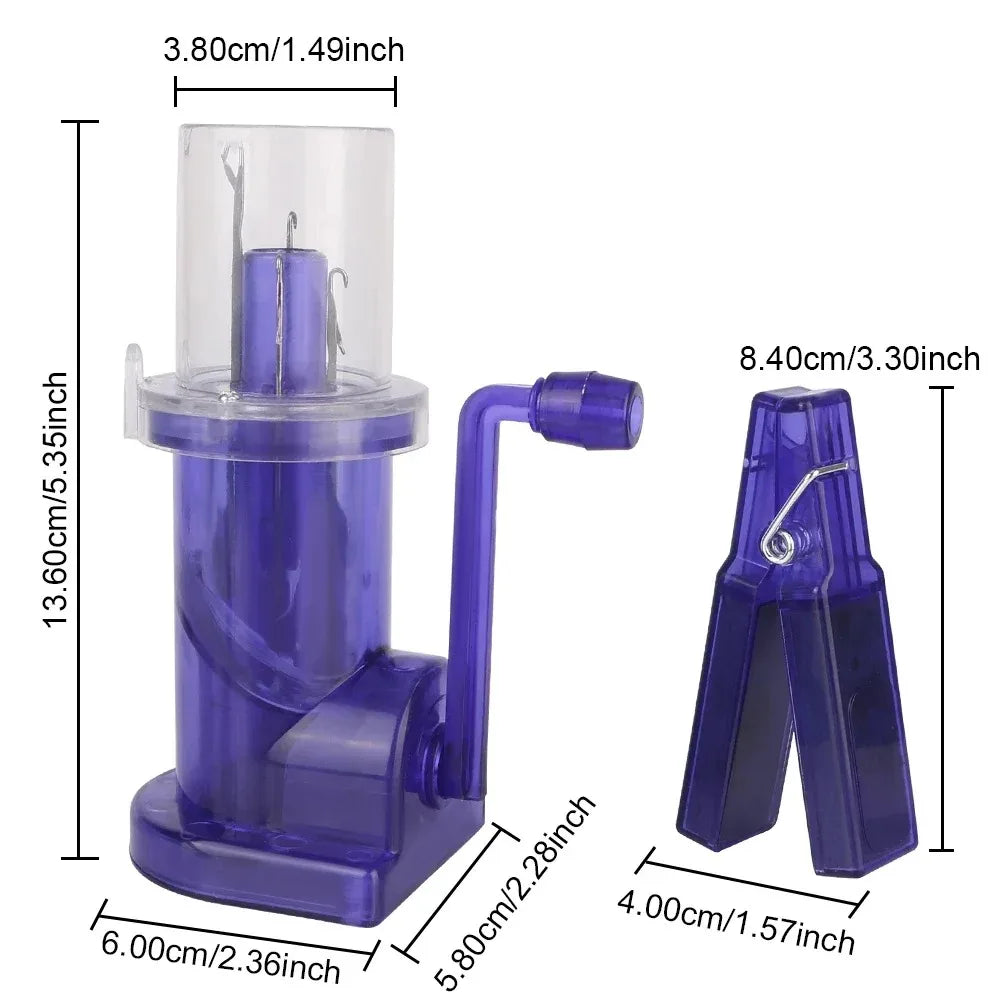 Tricotin Mécanique - Mini Machine à Tricoter Manuelle