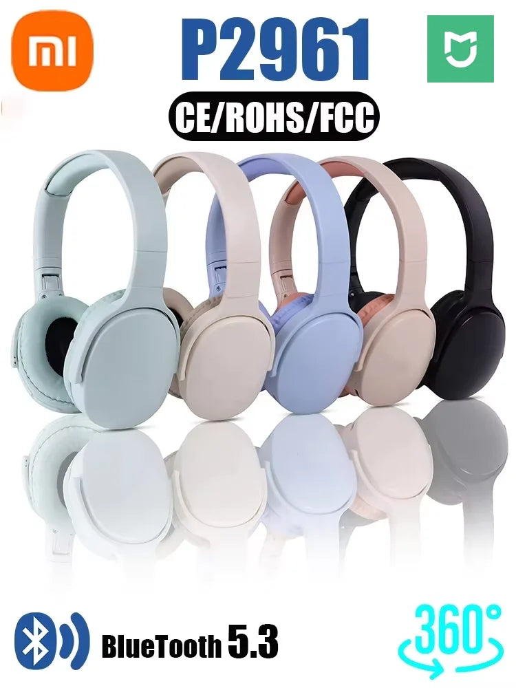 Casque Bluetooth 5.3 Confortable avec micro intégré