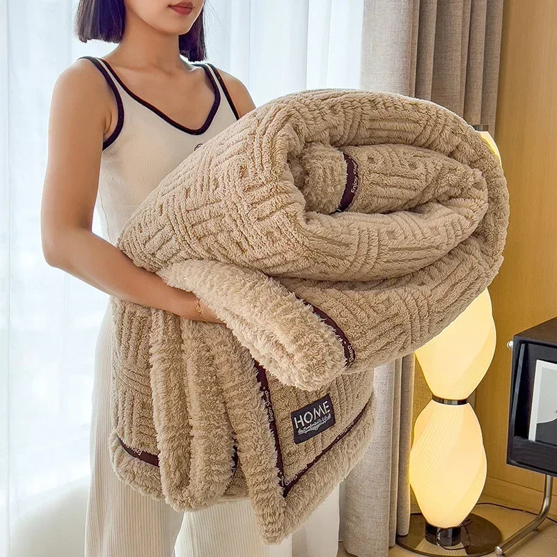 Plaid Molletonné Luxury Home Doux & Moelleux