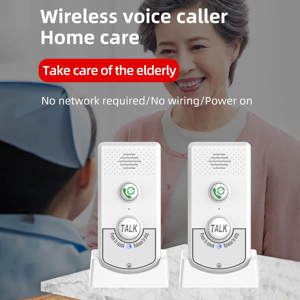 Système d’Appel Vocal Sans Fil pour Seniors